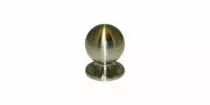 Bouton classique boule - zamack sur platine