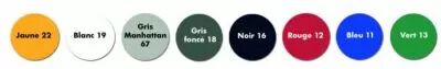 Bouton classique cylindrique - nylon  1 encoche  32 mm