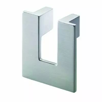 Bouton contemporain carr Vigilia zinc