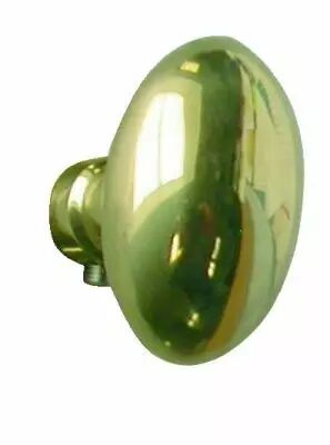 Bouton double laiton poli