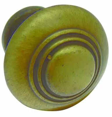 Bouton finition vieux bronze - zamack