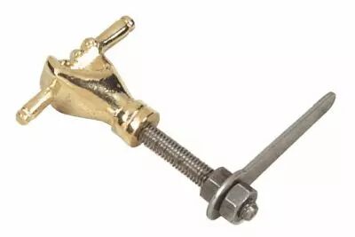 Bouton main  clavette laiton