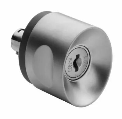 Bouton tournant Pratiko - nickel mat