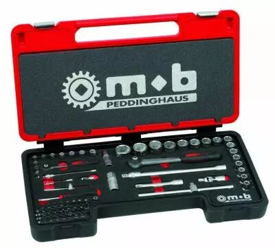 Boite à outils Mob Outillage : boite à outils 5 cases, caisse à outils  garnie en métal : Outiland