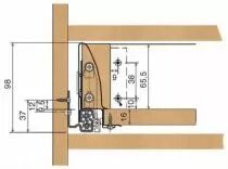 Coulisse sortie totale Quadro