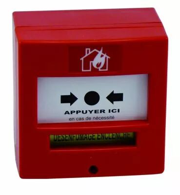 Dclencheur d\'alarme incendie spcial dsenfumage