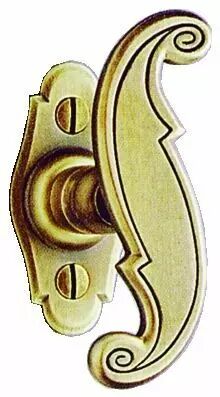 Ensemble Bayeux bouton de fentre 70 x 35 mm
