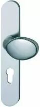 Ensemble Cortina - Plaque aluminium fondu 234 x 39 mm entraxe de fixation 195 mm