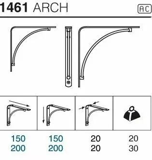 Equerre dco Arch 1461