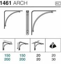 Equerre déco Arch 1461