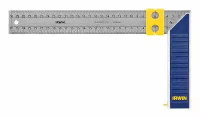 Equerre droite et d\'onglet - talon bi-matire