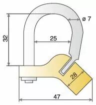 Fermeture Cadenas d artillerie