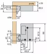 Fermeture par serrure électronique