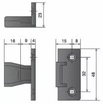 Ferrure d\'assemblage keku AS