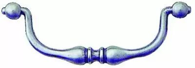 Finition fer brut acier - poigne 2 attaches