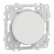 Gamme d\'appareillage mural Odace blanc craie