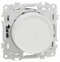 Gamme d\'appareillage mural Odace blanc craie