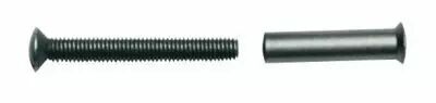 Garniture acier Vis d\'assemblage - Vis et douille pour porte de 58  68 mm