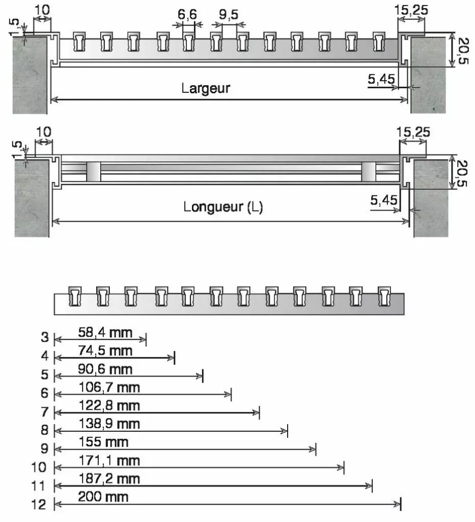 4 Grilles cache radiateur