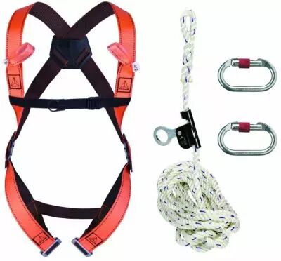 Harnais de scurit Delta Plus kit anti-chute vertical  corde 10 m