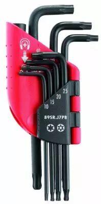 Jeu de 7 cls males Torx / Rsitorx en tui - 89SR.J7PB