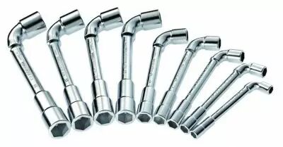 Jeu de 9 cls  pipe 6 x 6 pans - 75.J9PB