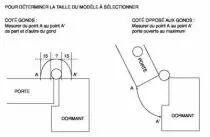 Joint de protection anti pince - doigt - Hauteur 2 m