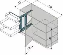 Kit complet extension d\'angle Magic Corner Lite