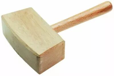 Maillet de menuisier - tte plate en frne