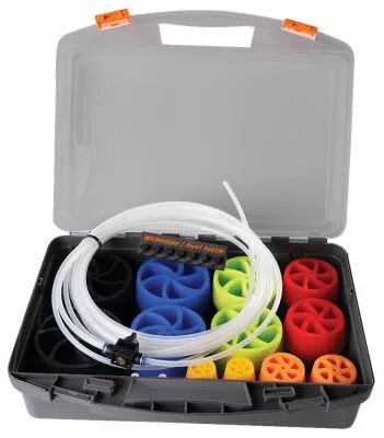 Mallette de 14 bouchons doubles d\'inertage silicone