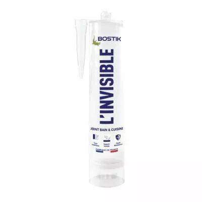 Mastic sanitaire L\'INVISIBLE transparent