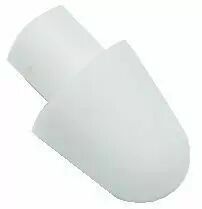  7 mm - plastique blanc