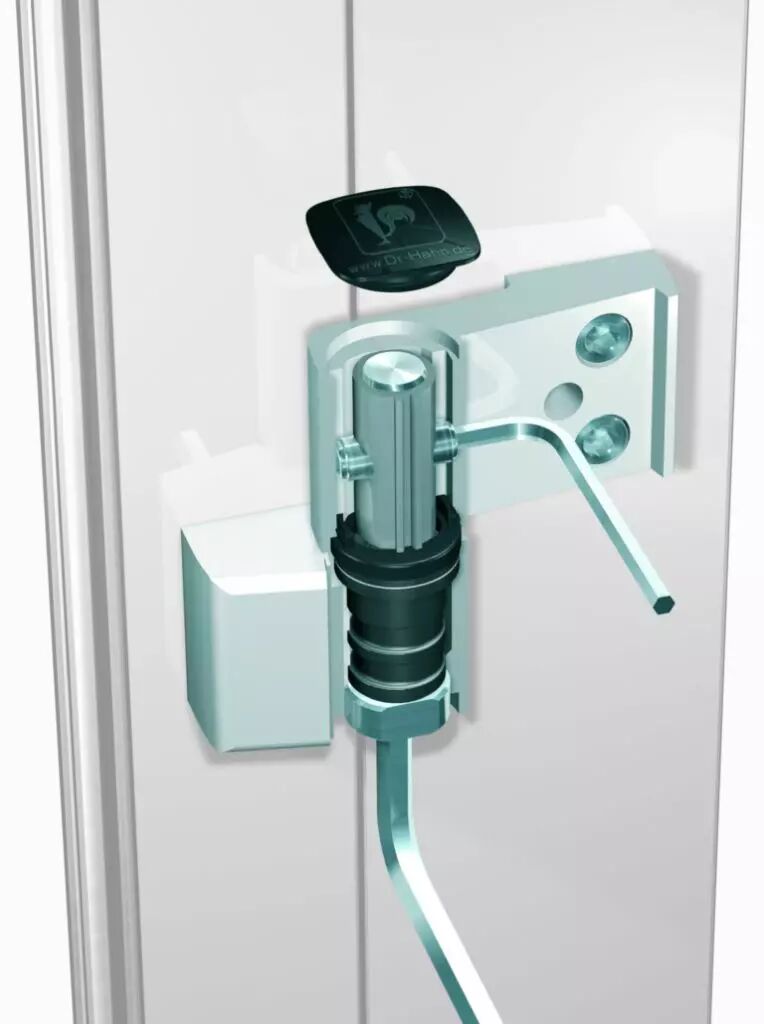 Paumelles Porte Aluminium Entr e QHOZ
