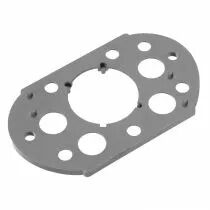 Plaque d\'&eacute;cartement pour serrure espagnolette