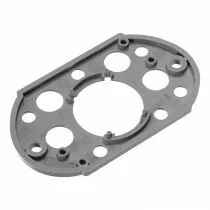 Plaque d\'&eacute;cartement pour serrure espagnolette