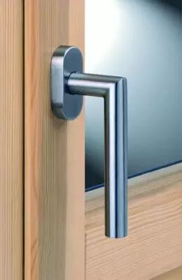 Poigne de fentre srie EST qualit A2 - AISI 304 -  20 mm - longueur 136 mm