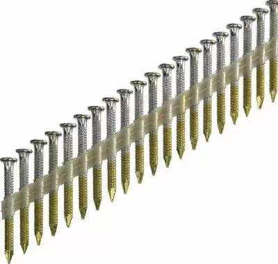 Pointes d\'ancrage anneles lectro zingue - pour cloueur MC 60-34