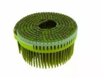 Pointes t�tes plates crant�es galvanis�es - pour Duo Fast CNP 65 1.S