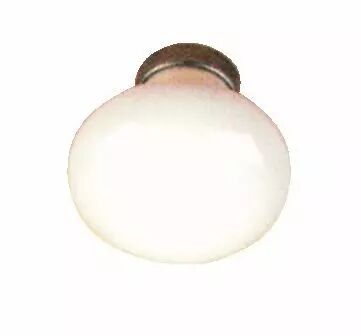 Porcelaine blanche - fer cment patin