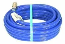 Rallonges de tuyau air comprimé PVC armé bleu