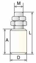 Rouleau en nylon et acier zingué