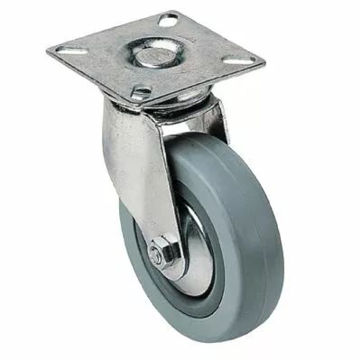 Roulette pour l\'�quipement des collectivit�s novoplex - � platine 50 x 50 mm