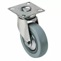 Roulette pour l\'&eacute;quipement des collectivit&eacute;s novoplex - &agrave; platine 50 x 50 mm
