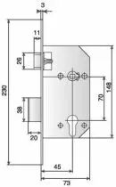 Série D 40 Vachette NF P26 - 414