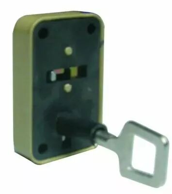 Serrure de bote aux lettres en applique - 50 x 30 mm