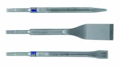 Set de 3 burins emmanchement SDS Plus