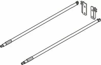 Set tubes longitudinaux