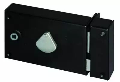 Sûreté à 4 gorges Devismes horizontale à fouillot - Carré de 6 mm - 2 clés