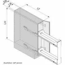 Syst&egrave;me d\'extraction Pinello inside - anthracite