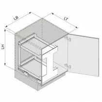 Syst&egrave;me d\'extraction Pinello inside - anthracite